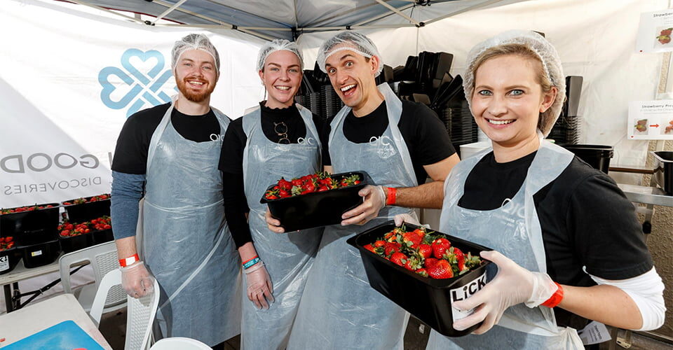 Volunteers sought for Ekka strawberry sundaes