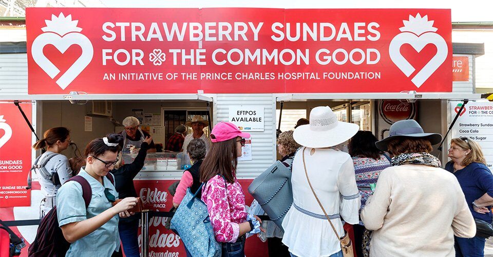 History of the Strawberry Sundae at the Ekka