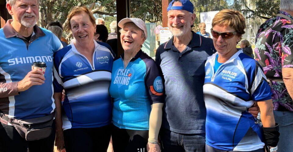 Dozens cycle for transplant research at 2025 Cycle of Giving