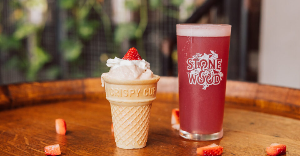 Stone & Wood’s Strawberry Sundae Kisses beer is back in 2025