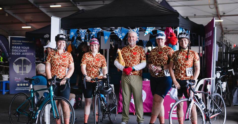 Tour de Brisbane team 'A Change of Heart': Why FUND-RIDING matters so much to them