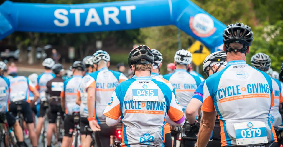 Cycle of Giving: Marking 20 years of cycling for transplant research