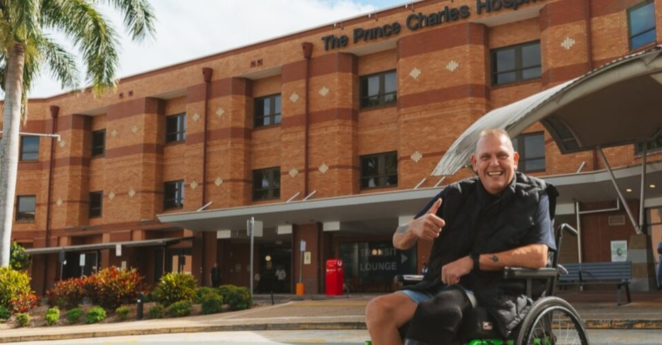 ‘Big Jon’ Twartz: Why he calls The Prince Charles Hospital his second home